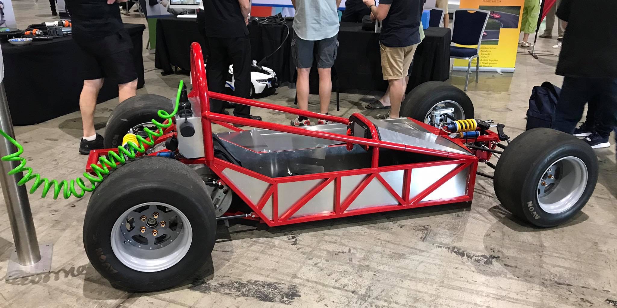 Check Out This Tesla Powered 450 Kw Electric Race Car Electrek