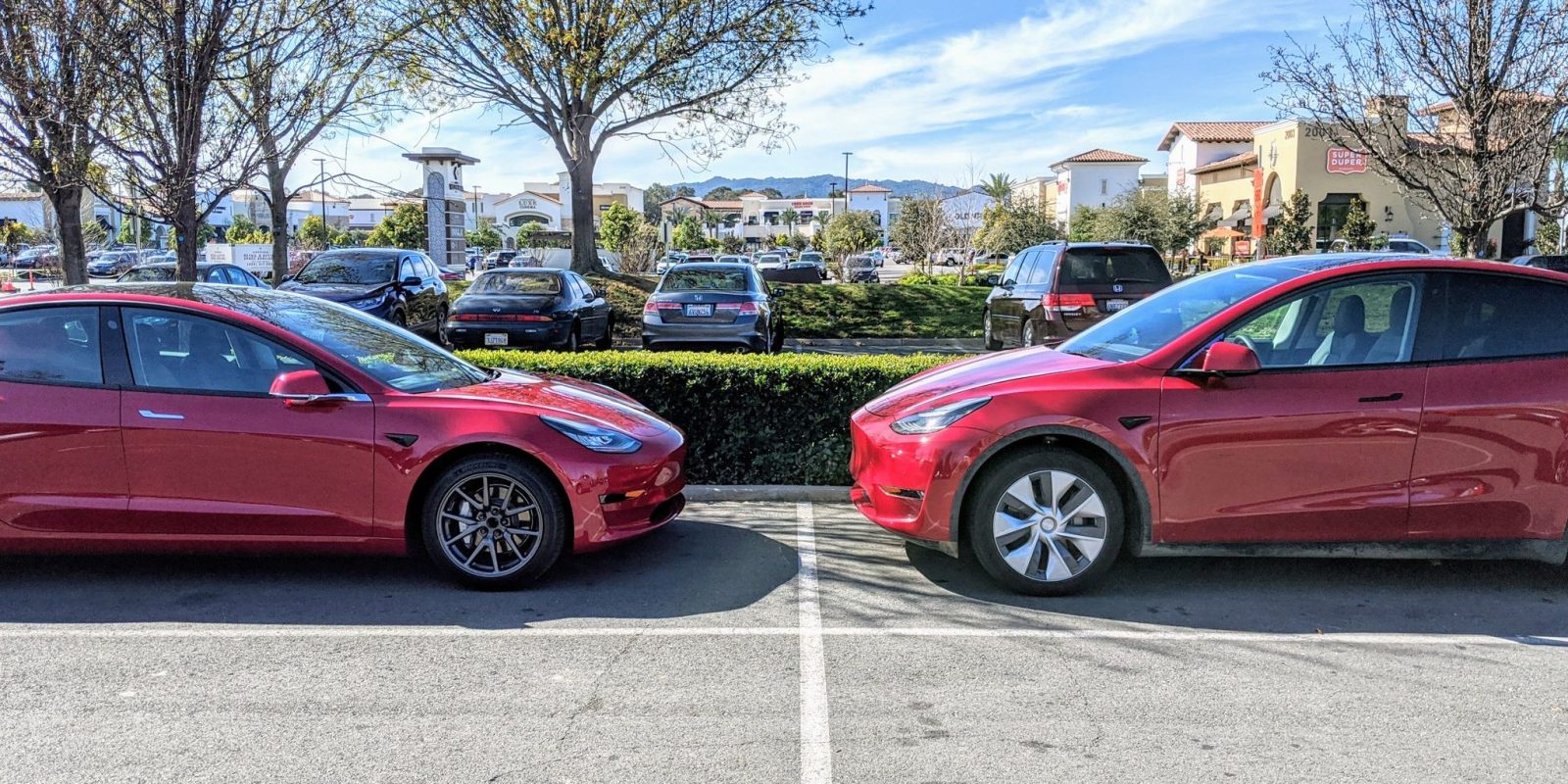 Another Tesla Model Y size comparison shows higher ride height, easier  entry