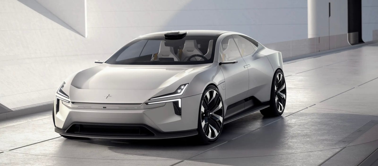 Polestar releases pictures of new electric sedan concept Electrek