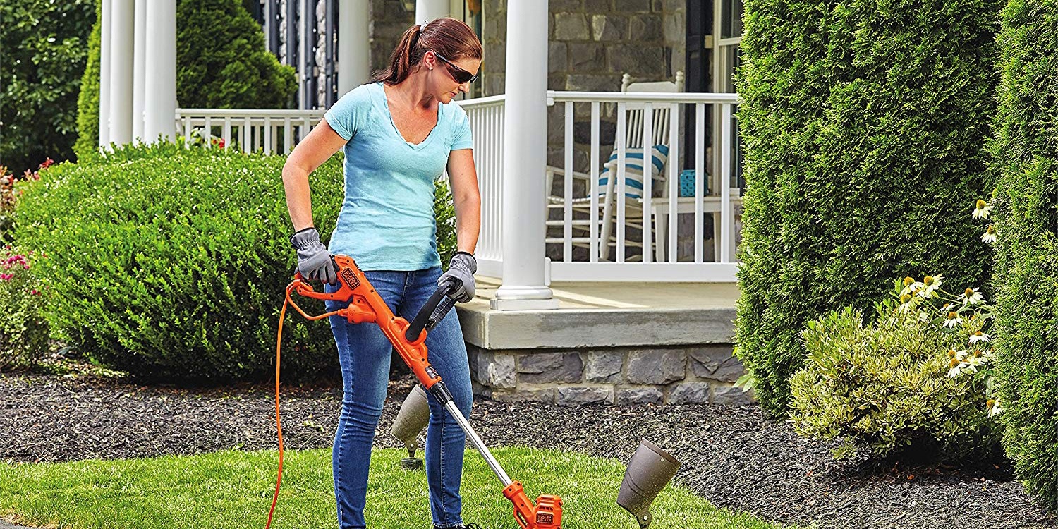 black and decker corded string trimmer