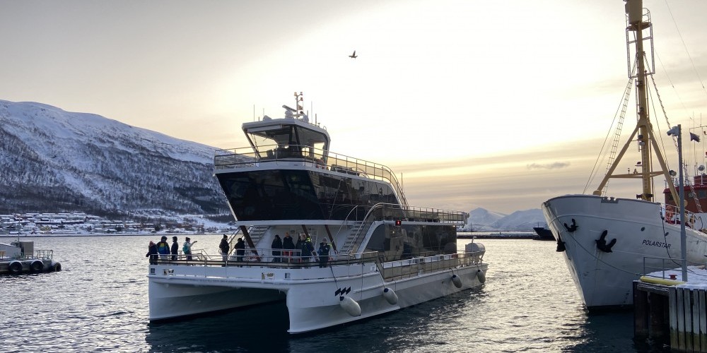 Arctic catamaran