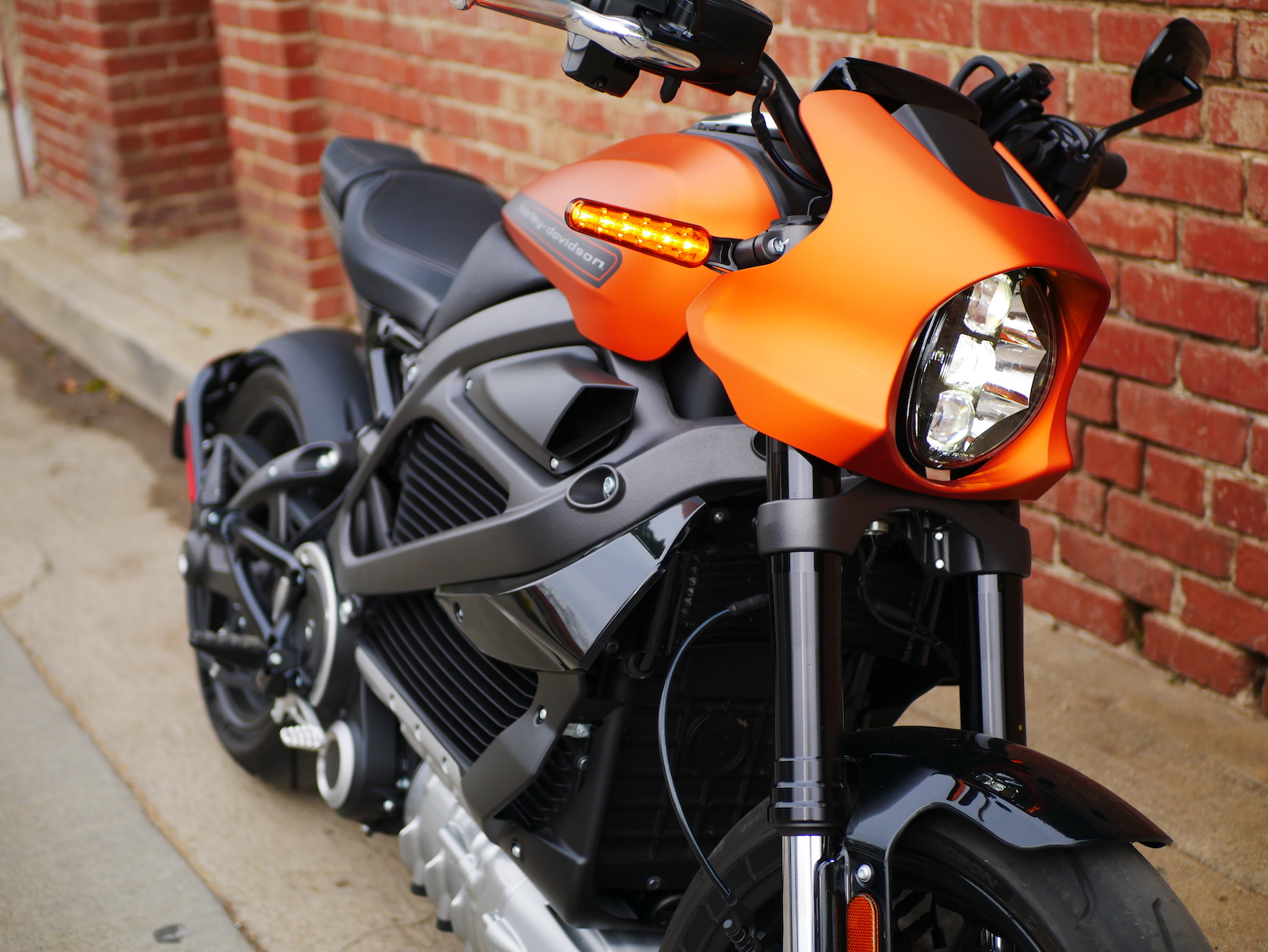 Harley-Davidson LiveWire electric motorcycle ridden over 1,000 miles in