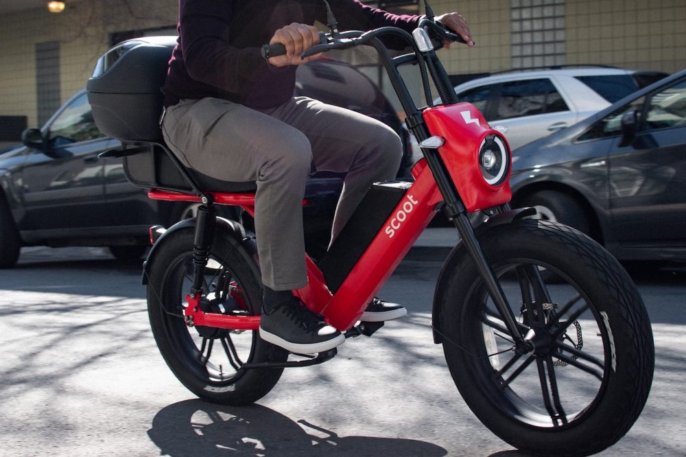 Scoot Moped unveiled by as new seated electric scooter
