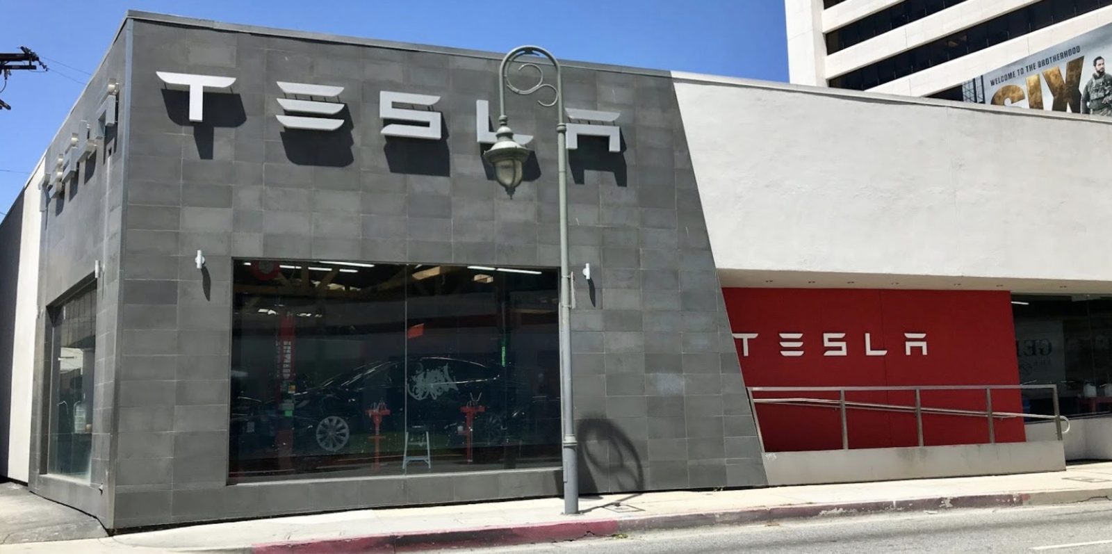 Tesla store sales