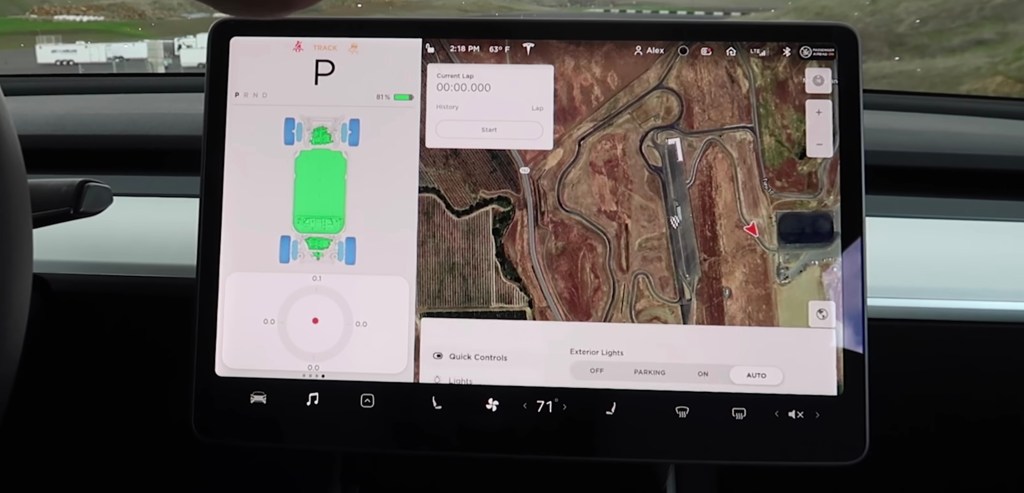 photo of Tesla releases Track Mode V2 – like a racing video game in your car image