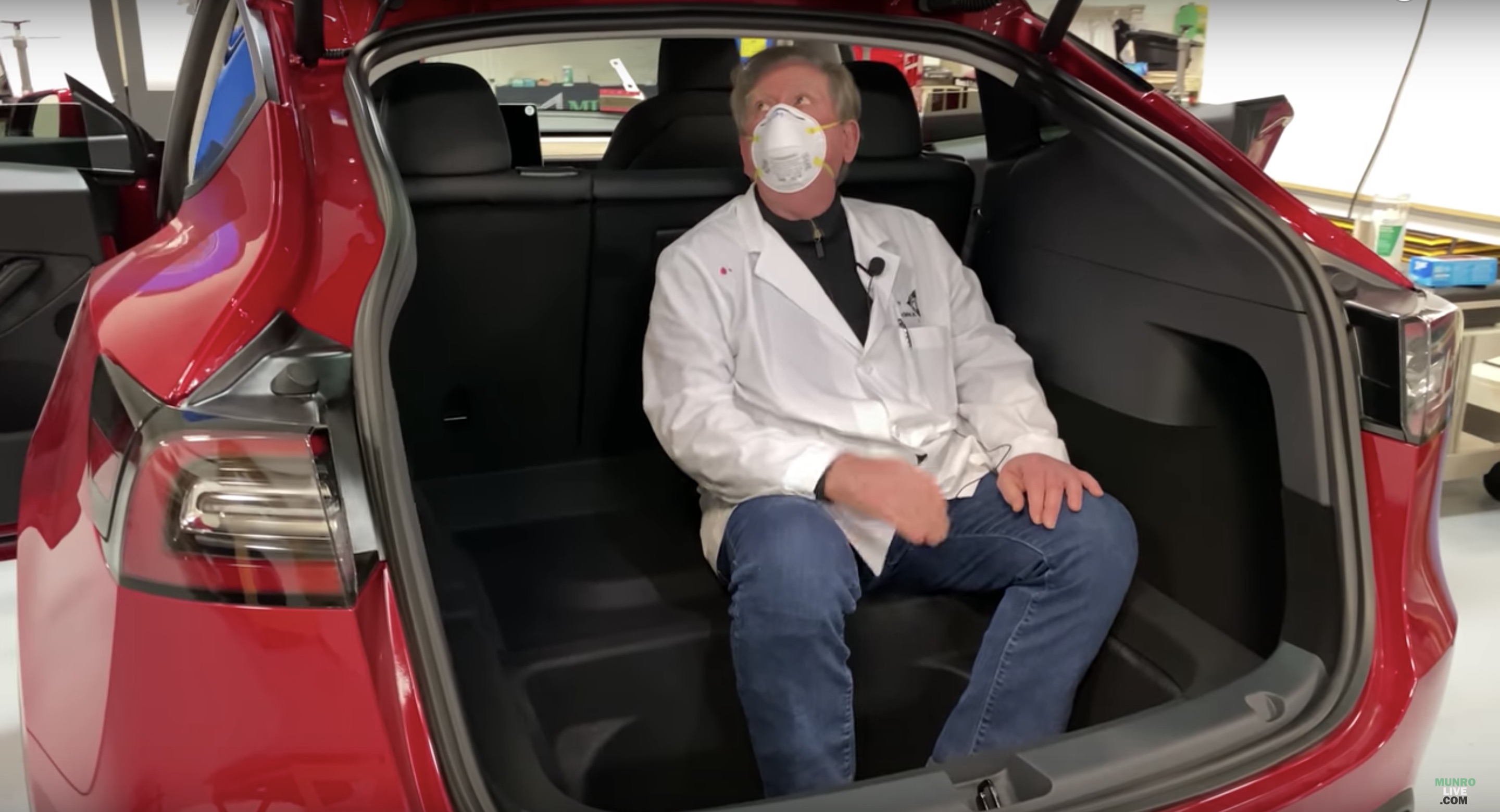 Tesla Model Y Third Row Seat Might Make More Sense Rear Facing What Do You Think Electrek