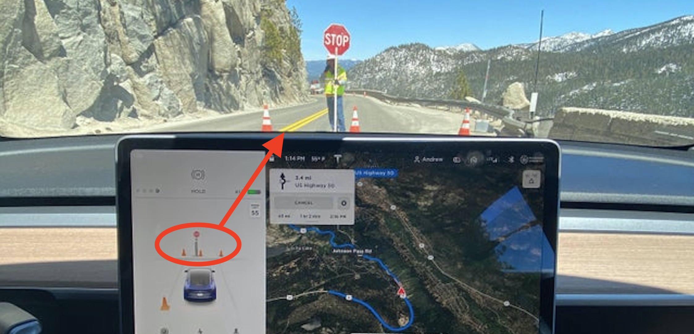 Tesla's Latest Self-driving Visualization Comes To Life In This ...