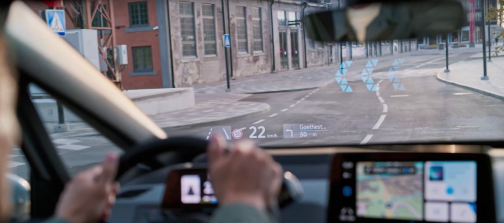 photo of VW releases video of insane heads-up display in ID.3 electric car image