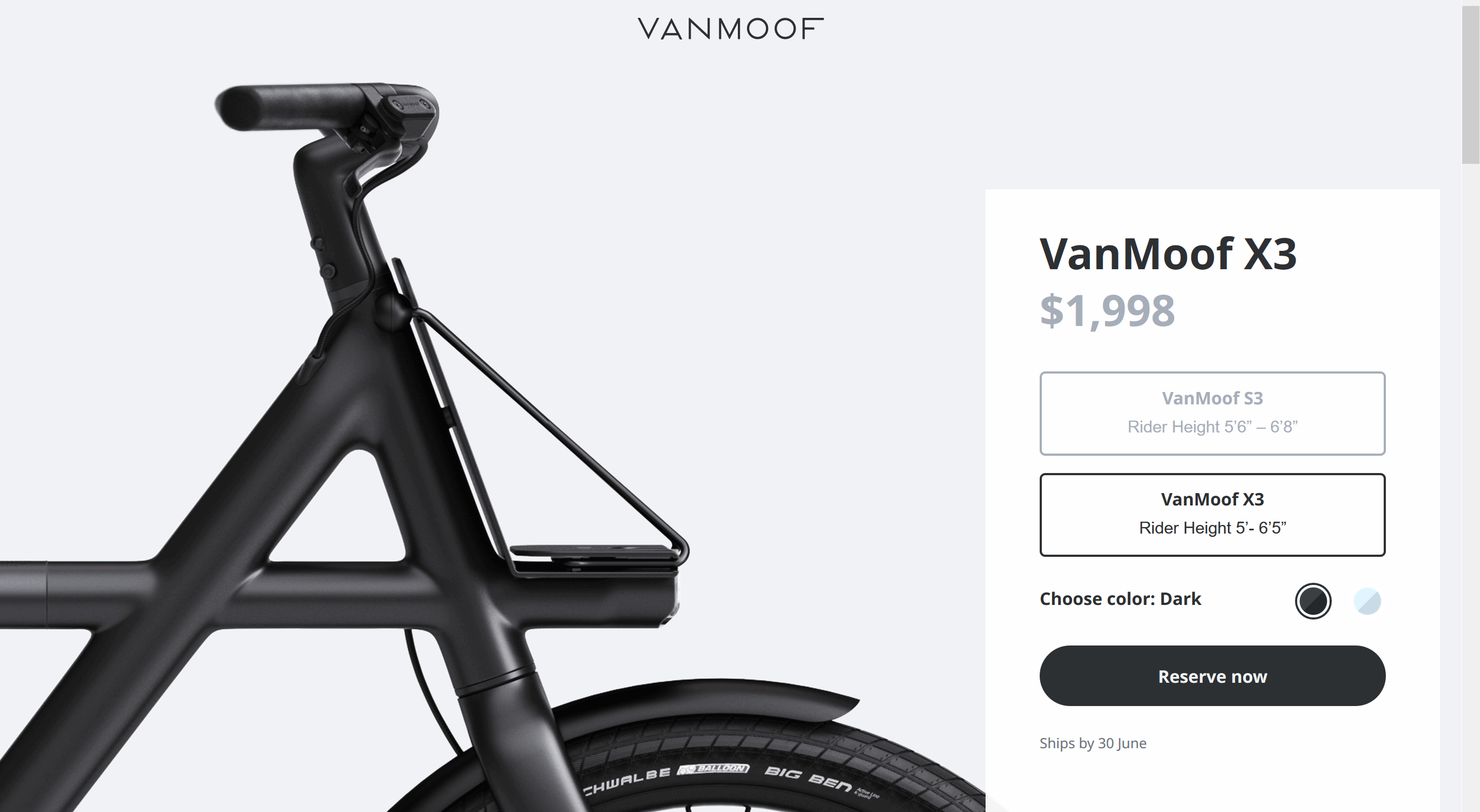 vanmoof s2 battery