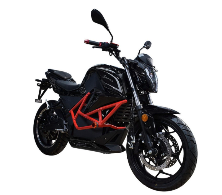 New light electric motorcycle shows 