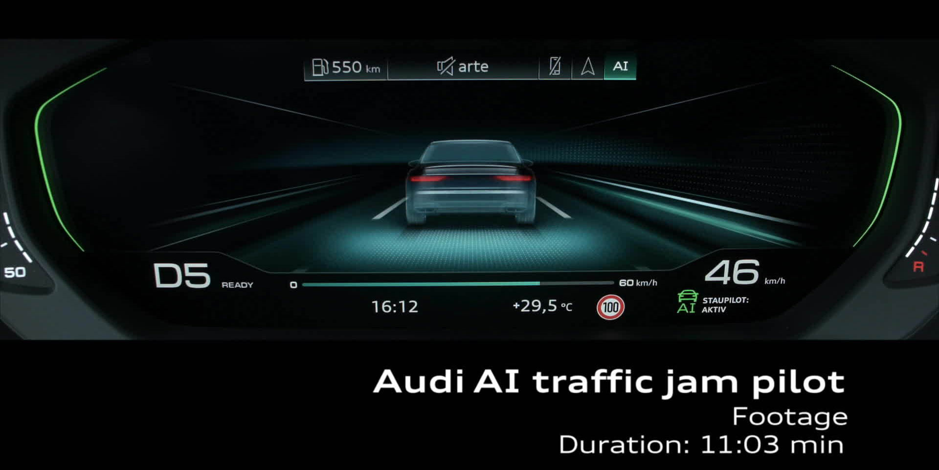 Audi A8 Traffic Jam Pilot