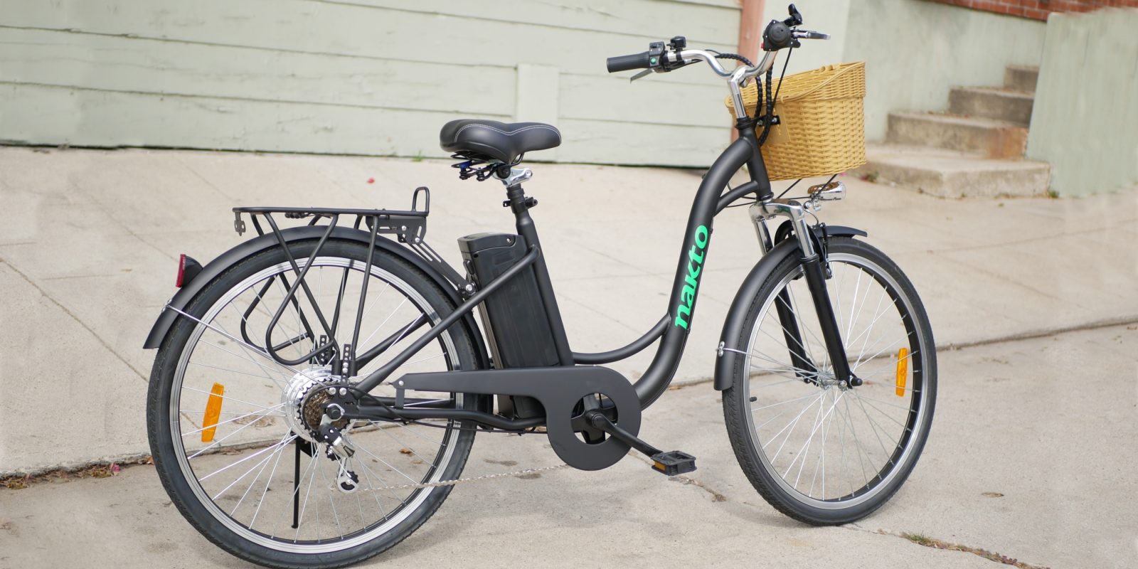 nakto 26" electric cargo bike review
