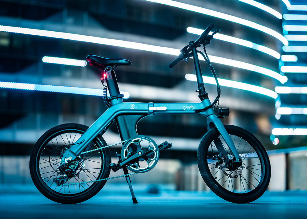 electric hybrid folding bike