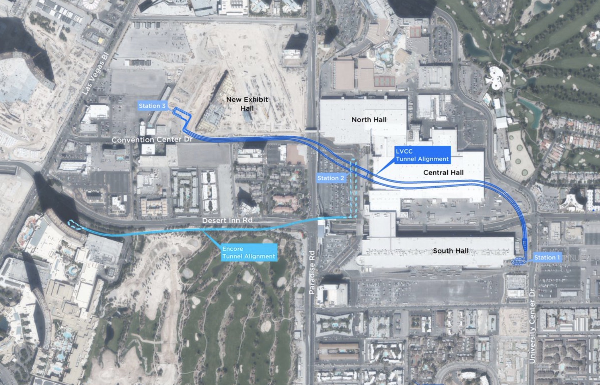 The Boring Company's Las Vegas Loop stations are nearly complete
