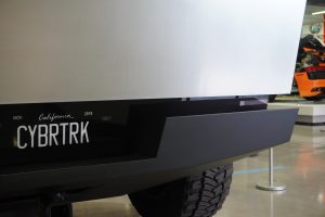 Close look at Tesla Cybertruck prototype in rare public outing - Electrek