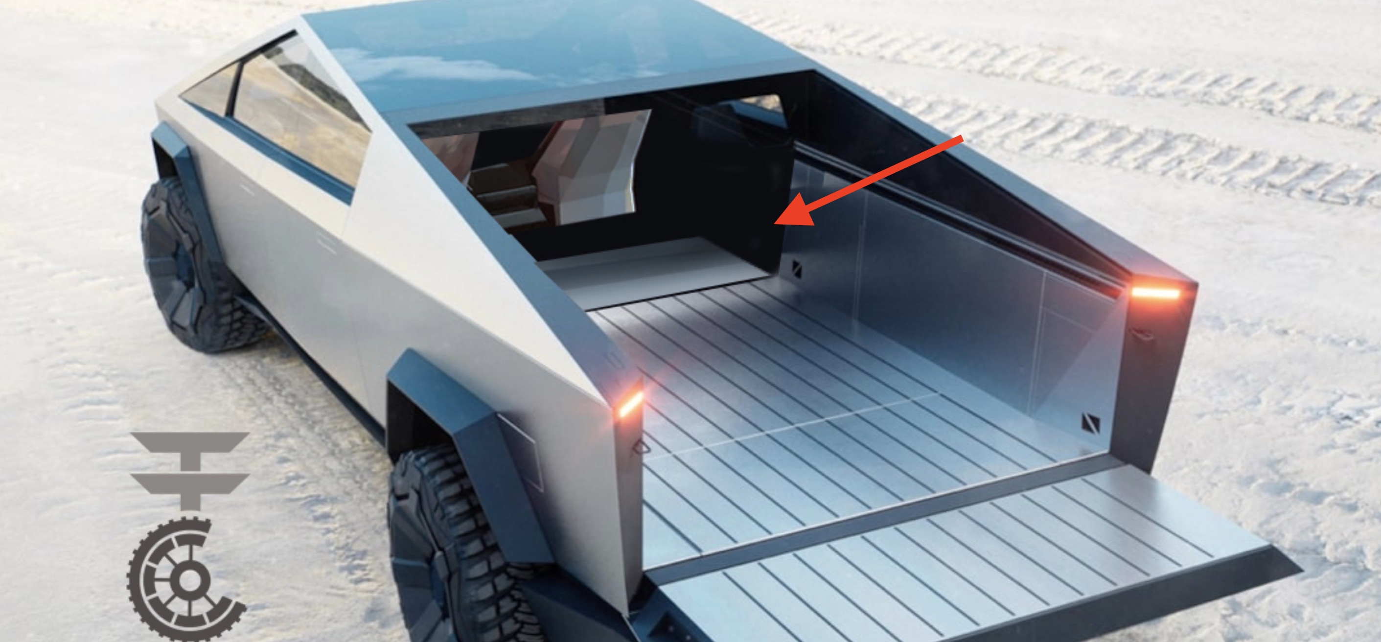 Tesla Cybertruck Elon Musk considers folding rear window for