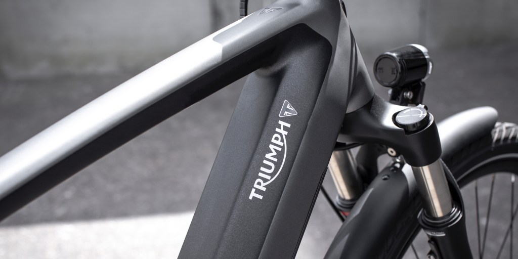 The British motorcycle company Triumph has just launched the company’s first electric bike – as in “bicycle.” The new e-bike is known as the T