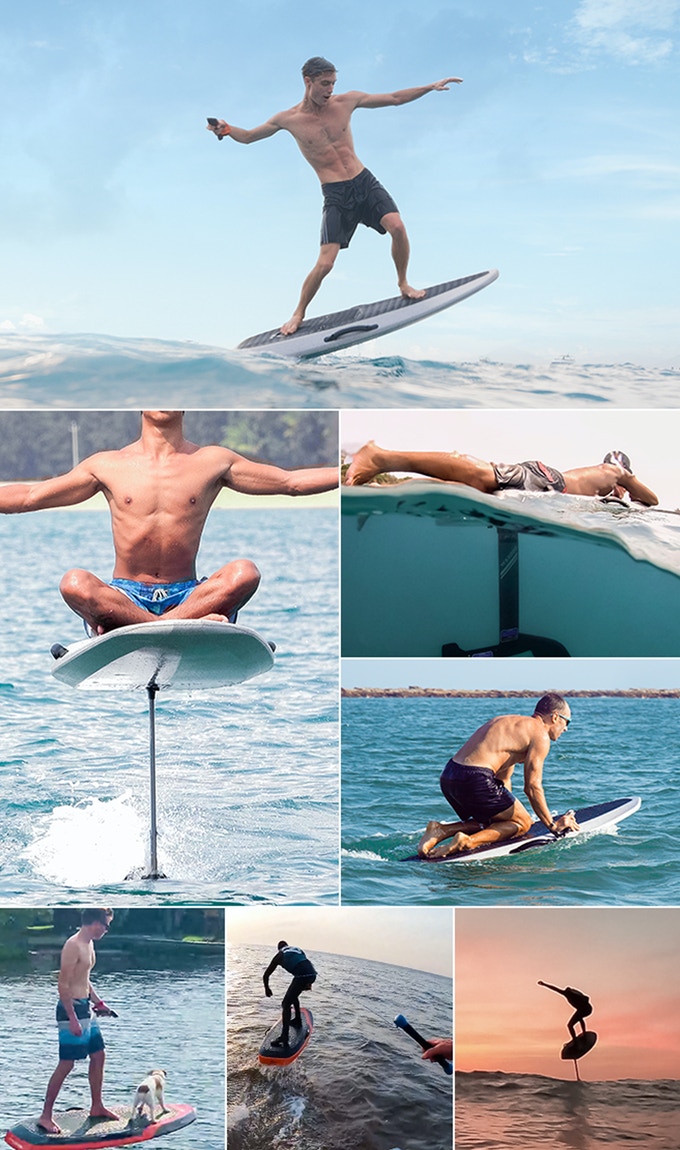 Waydoo Flyer ONE 25 MPH electric hydrofoil board launches with low price