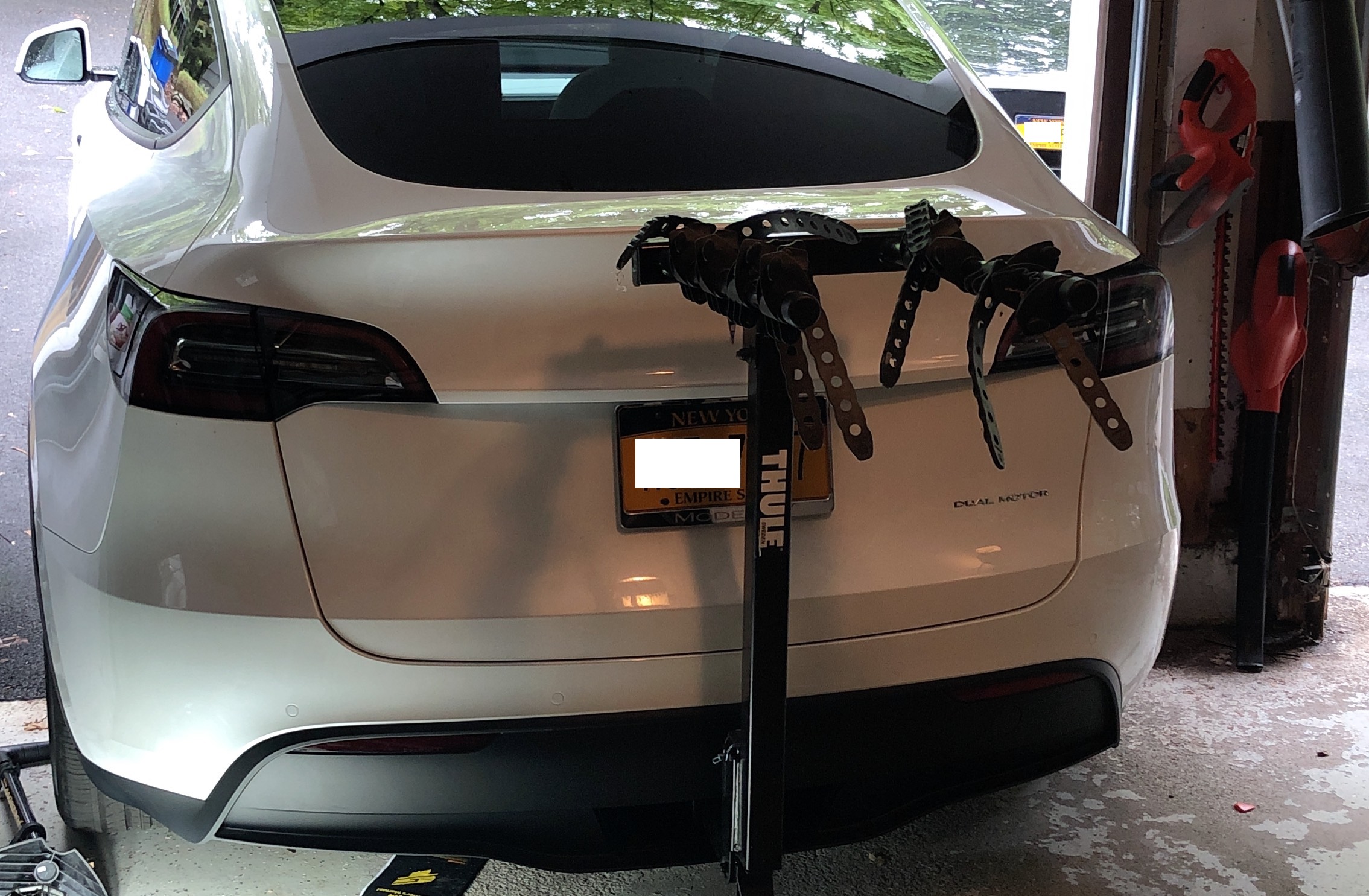 Tesla Model Y Diary Day 3 Installing A 320 Tow Hitch Electrek