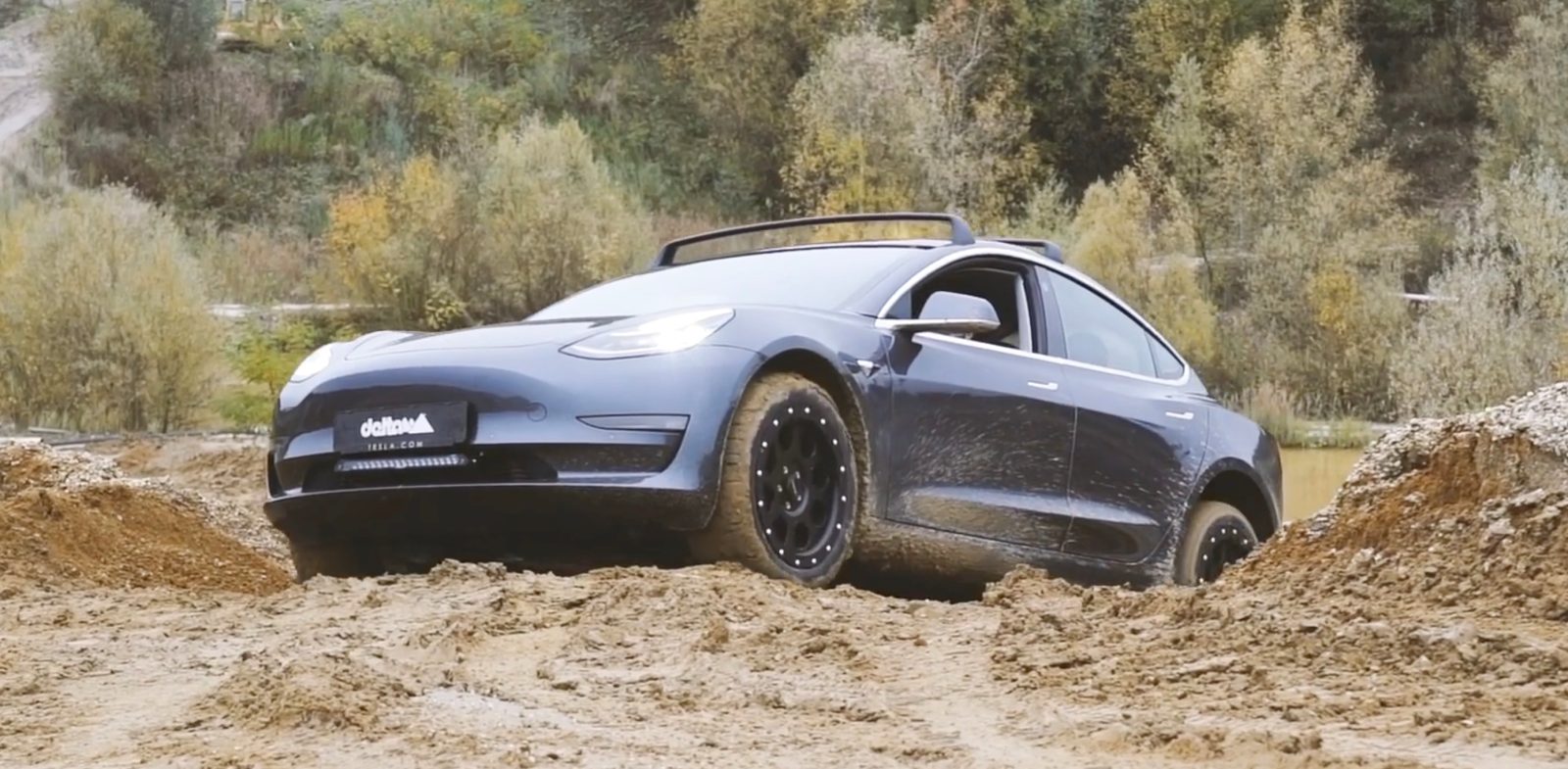 Tesla Model 3 looks like rugged electric off-road machine with new
