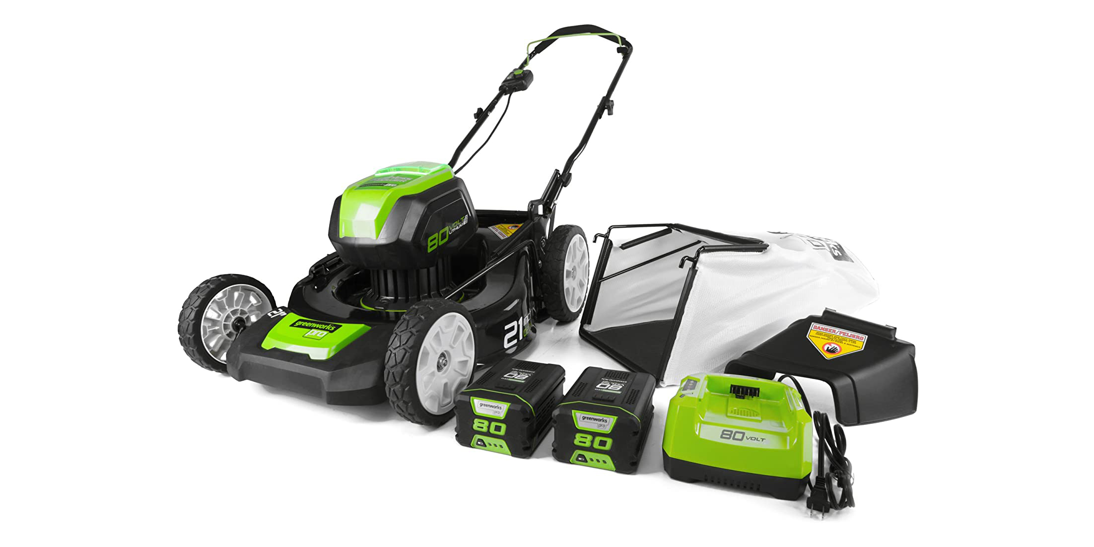 Greenworks Pro 21 inch 80V Lawn Mower 379 more in today s Green