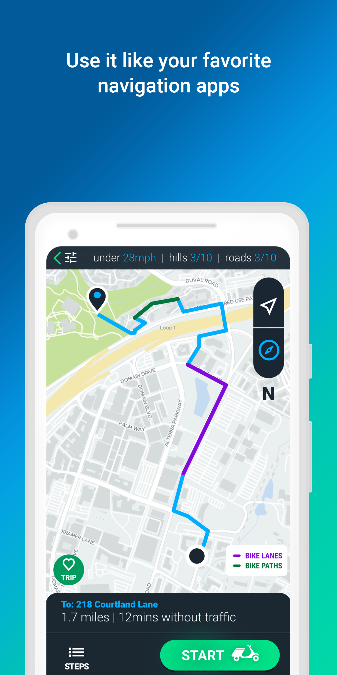 Free app provides safer micromobility-specific GPS navigation for e ...