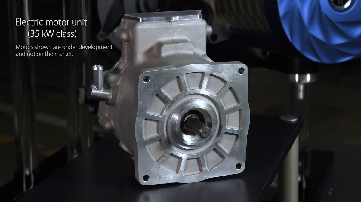 Yamaha unveils 'extremely compact' electric motors for emotorcycles, cars