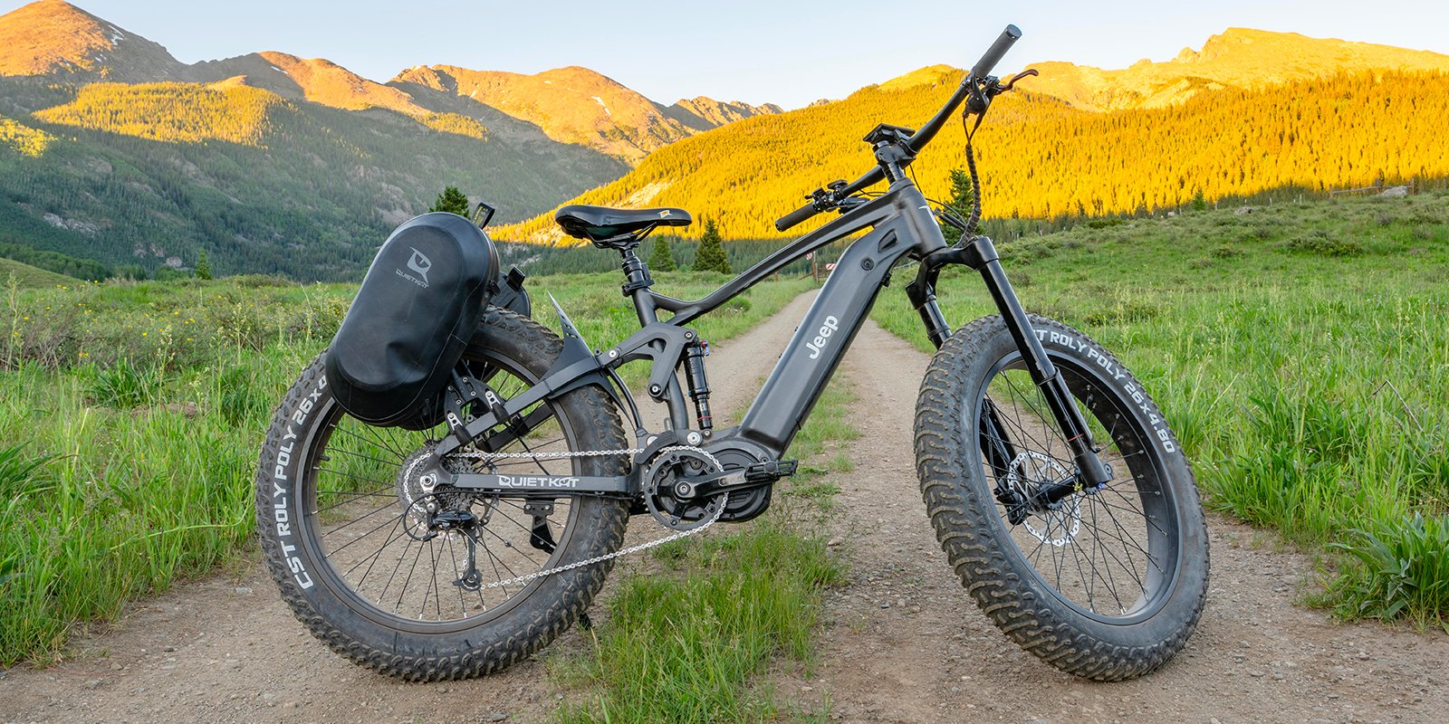 Jeep's new 1,500W full-suspension fat tire electric bike to begin shipping