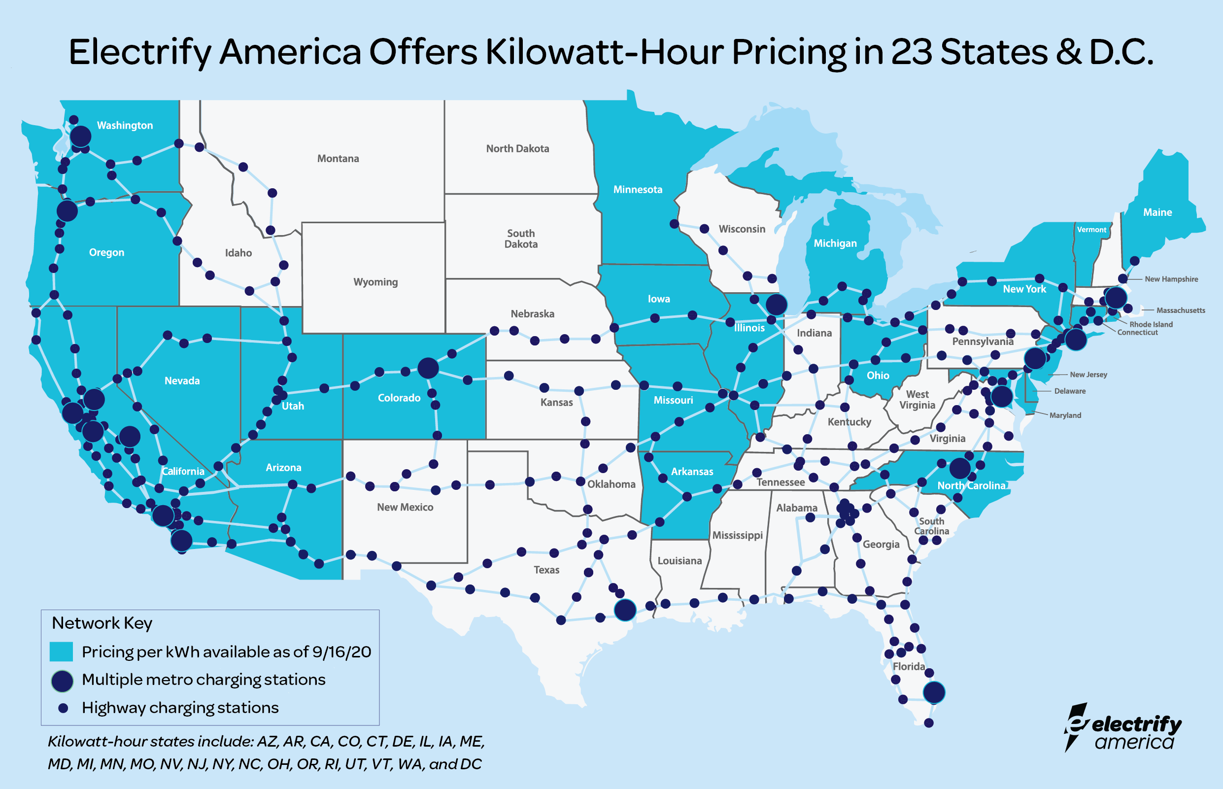 Electrify America updates pricing with fairer kWhbased model resulting