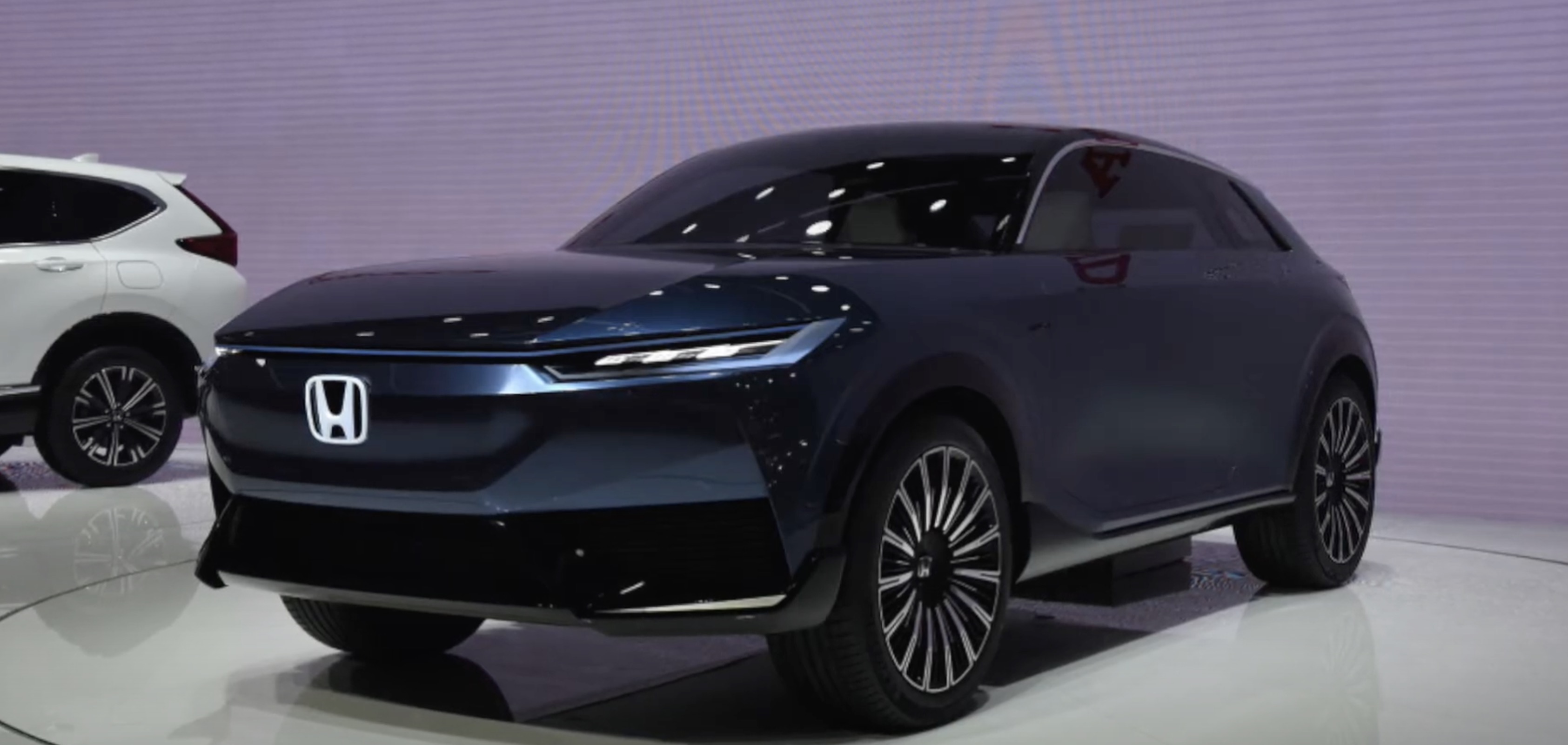 Honda unveils sleek new electric SUV concept, showing 'future mass
