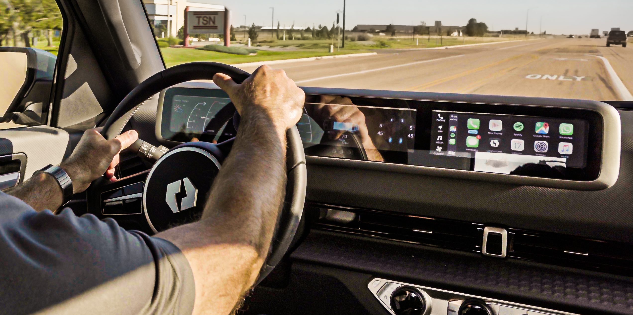 Lordstown reveals the interior of the Endurance electric pickup