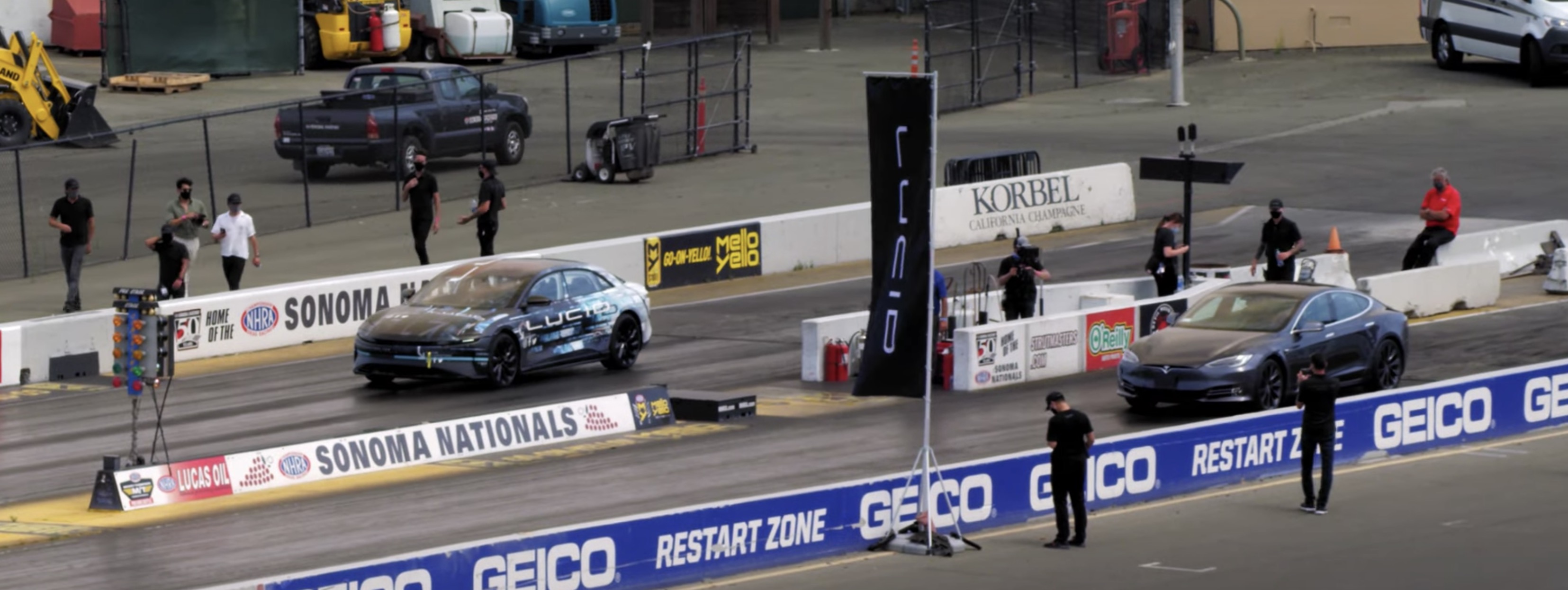 Lucid Air beats Tesla Model S with insane 9.9-second quarter-mile