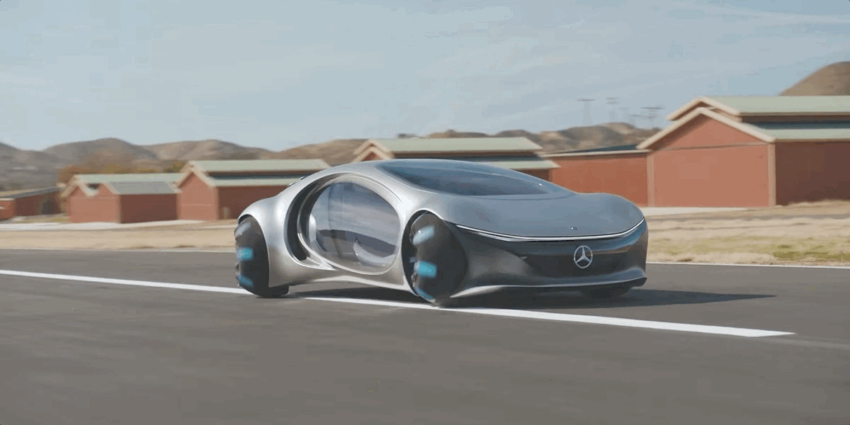 Mercedes Benz AVTR electric concept