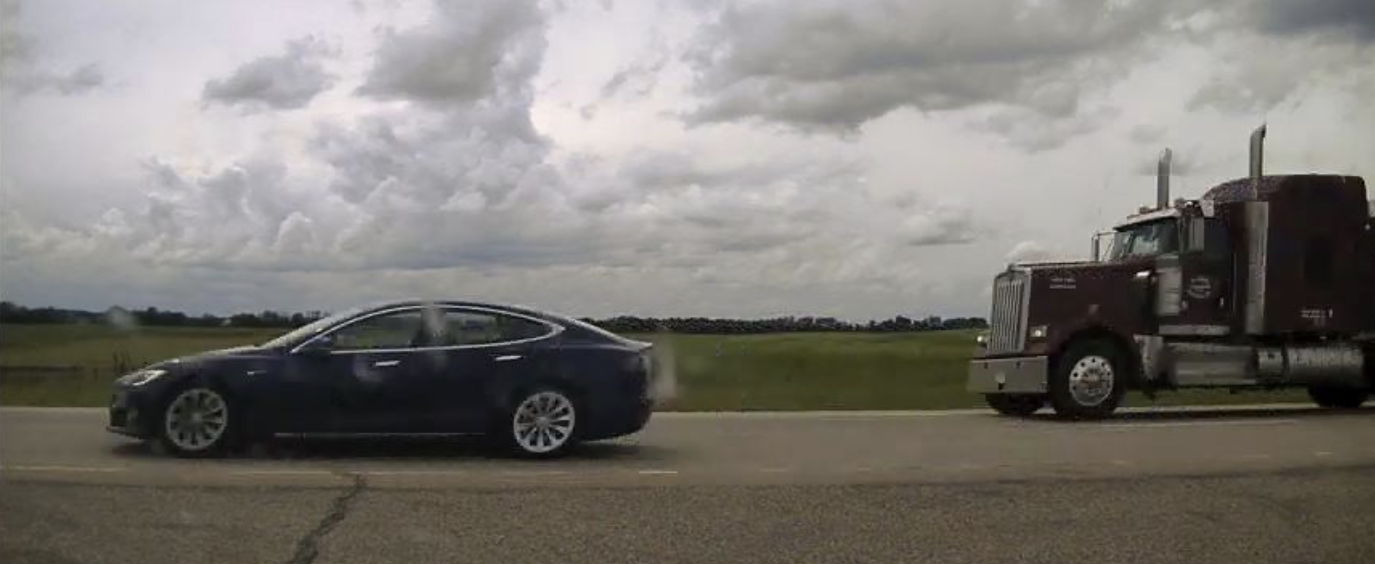 photo of A Tesla driver was caught sleeping on Autopilot at high speed. Now, police are charging him criminally image
