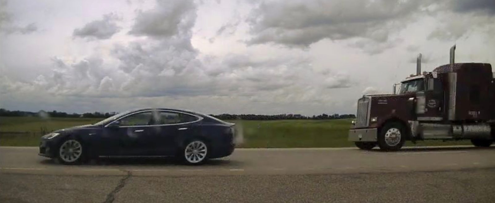 Tesla Model Y Driver Caught Sleeping At Highway Speeds