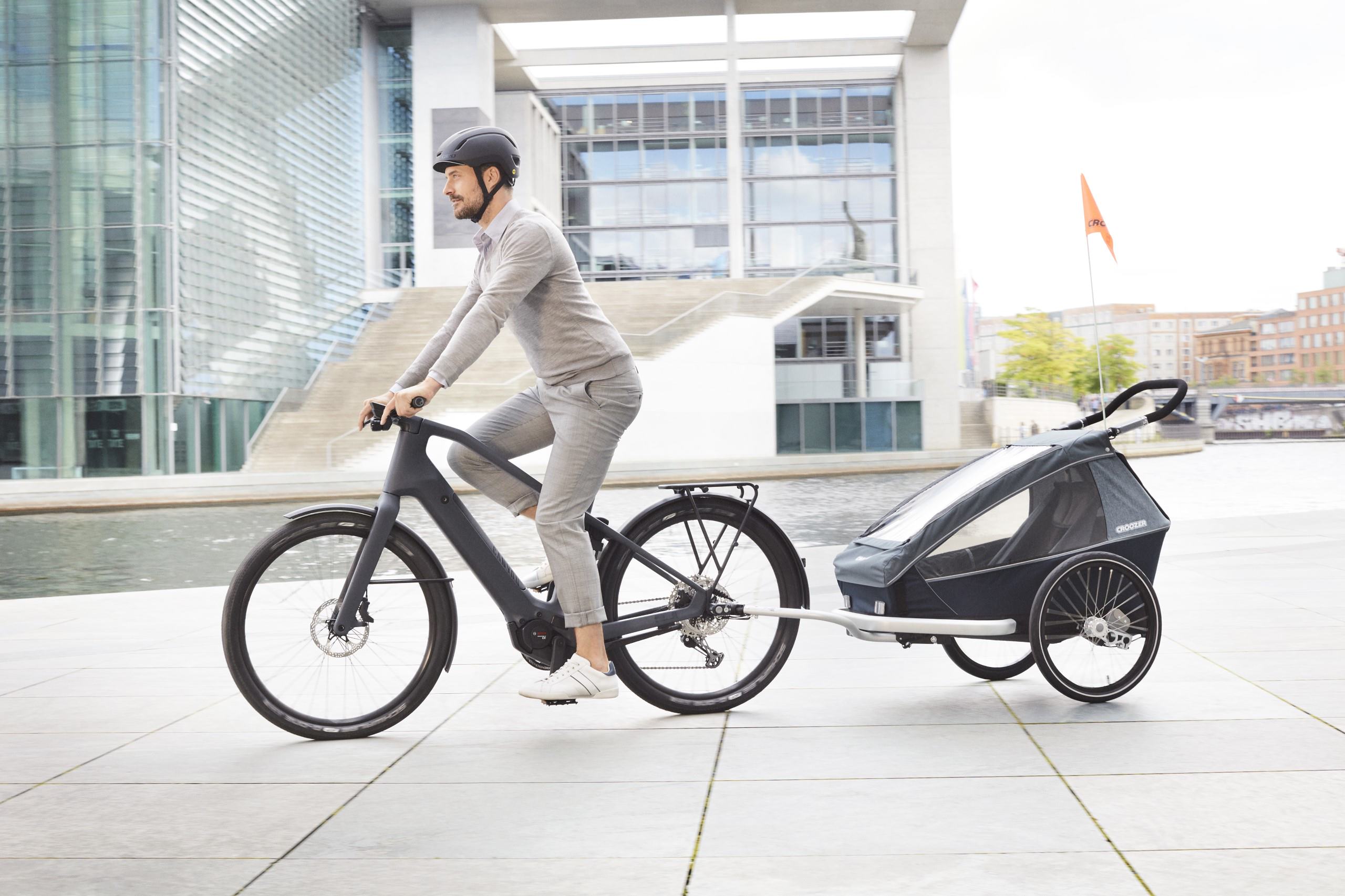 Canyon unveils two new urban e-bikes and an awesome electric pedal car