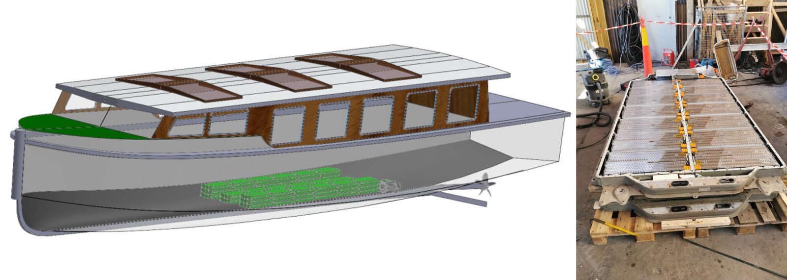 Tesla batteries to power a passenger boat | Electrek