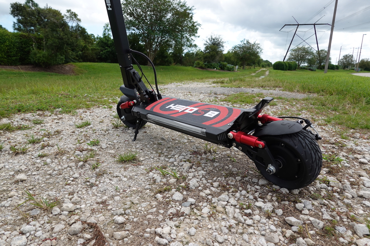 Hero S8 electric scooter review: Full suspension and 30 MPH make for fun!