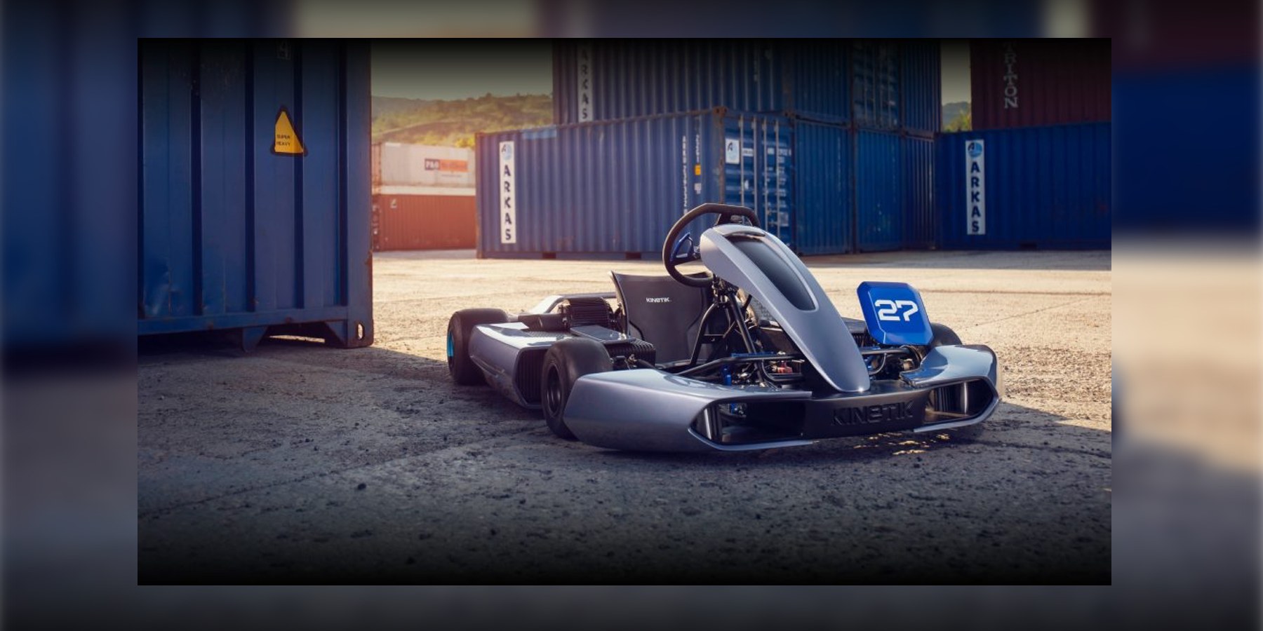 Kinetik's epic-looking 60 MPH electric go-kart is headed for production
