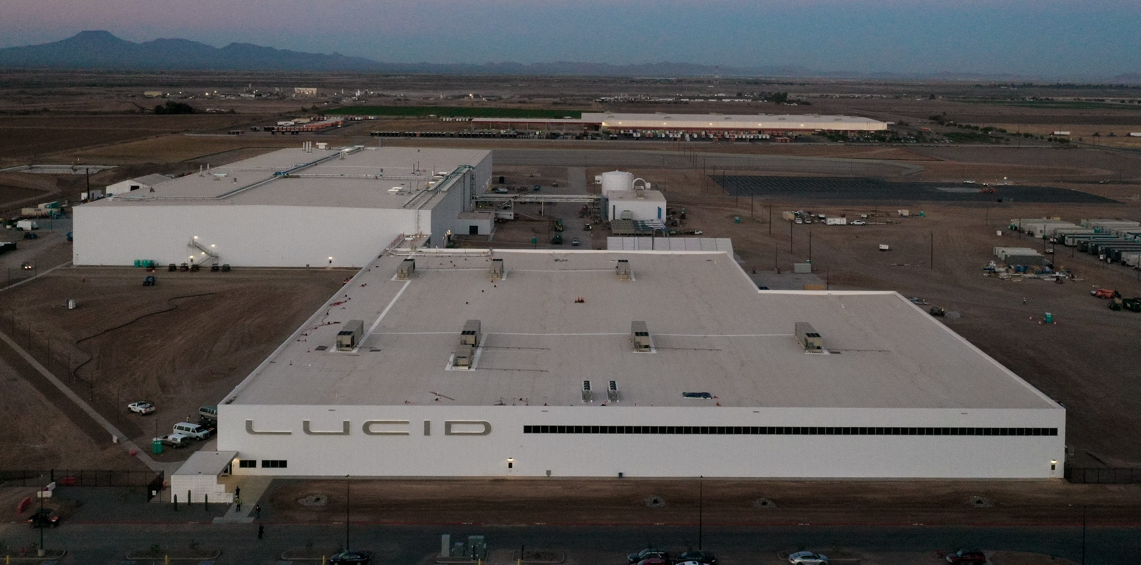 photo of Lucid completes factory construction, aims to ramp up to 400,000 electric cars per year image