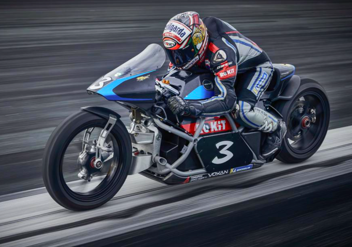 This 254 mph (408 km/h) electric motorcycle just set 11 new world ...