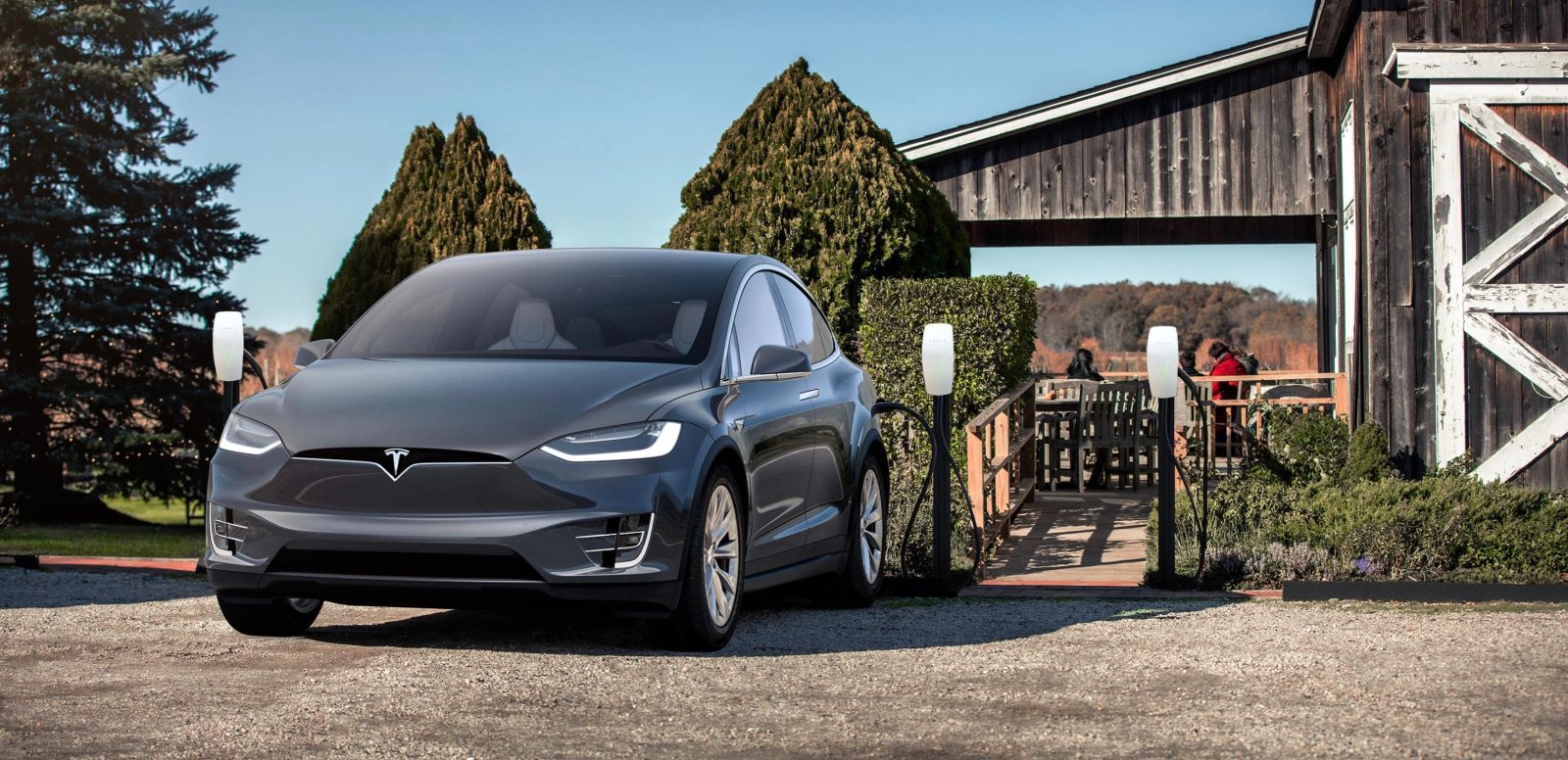 Tesla Hero charging destination Model X - Auto Recent