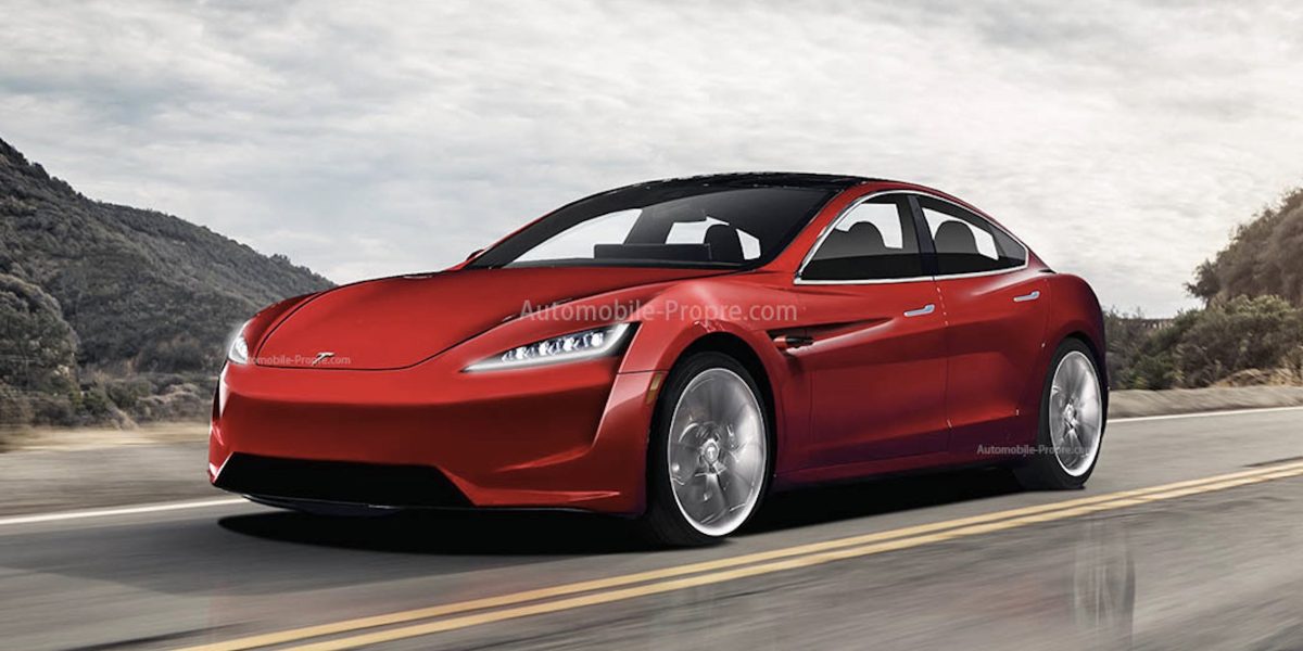 Tesla Model S refresh rendered based on new Roadster - Dope or Nope ...