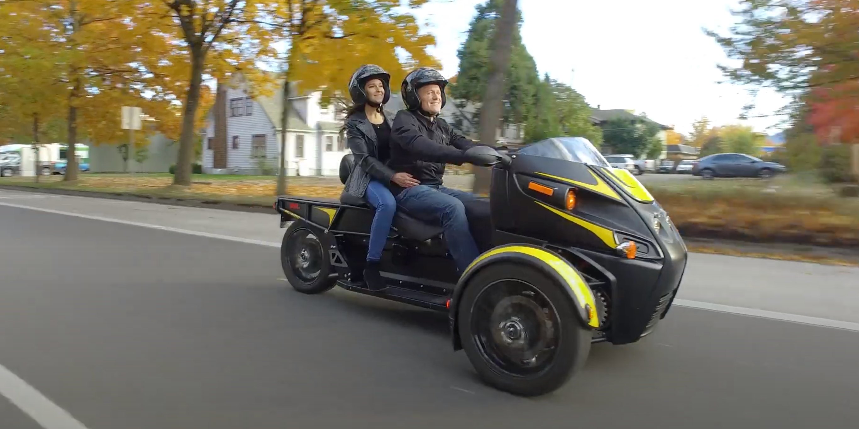 Arcimoto Roadster goes topless with new openair 3wheeled electric car