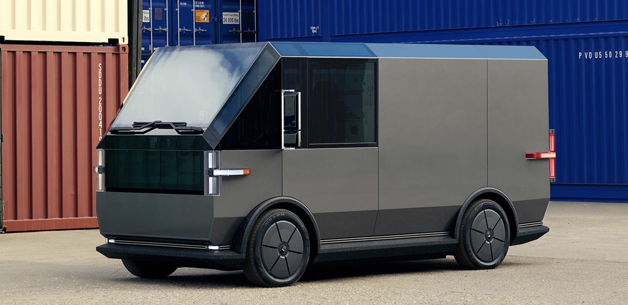Canoo Unveils 33 000 Electric Delivery Van Teases Electric Pickup Truck Electrek