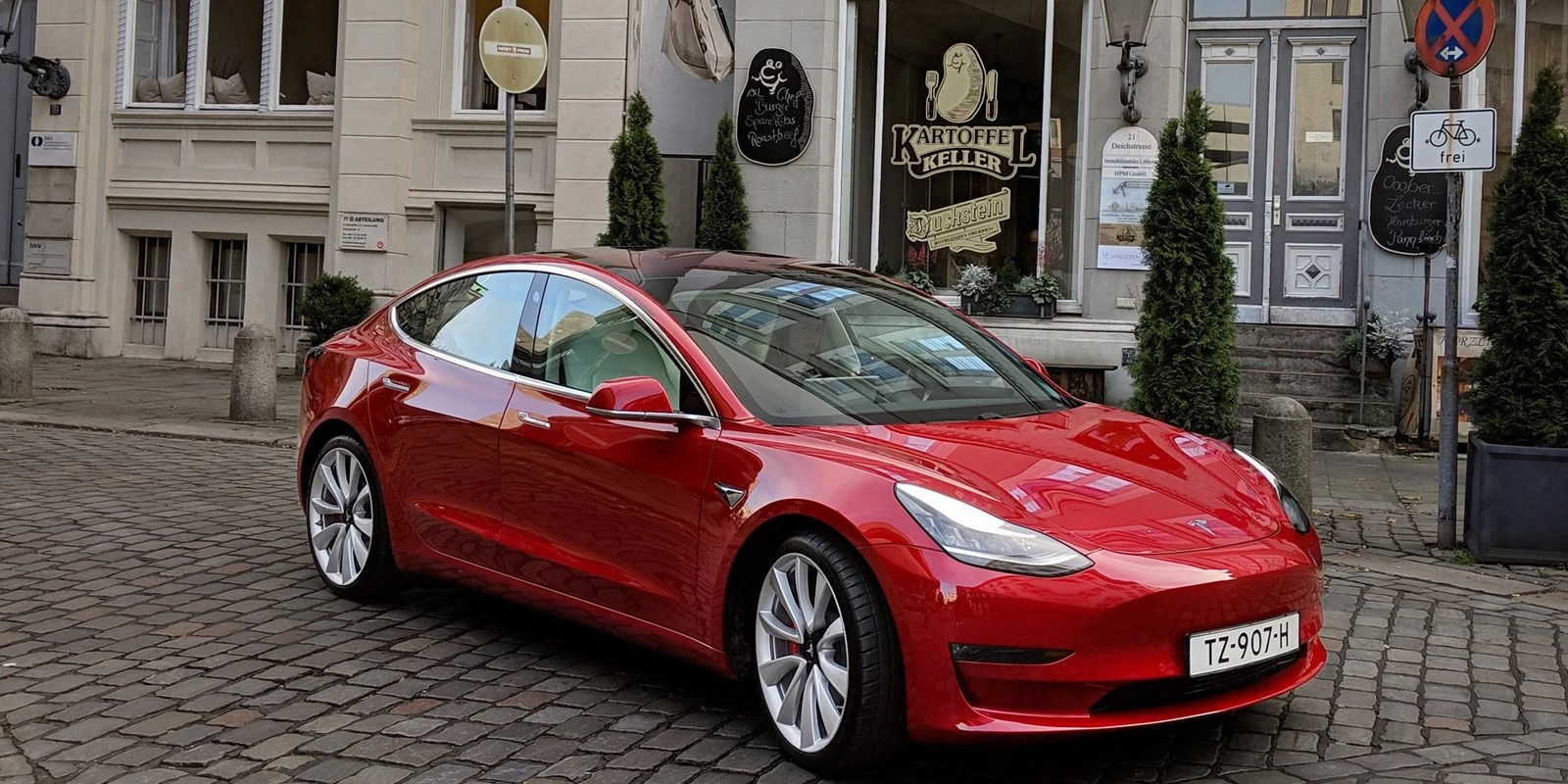 Tesla drops Model 3 prices in Europe