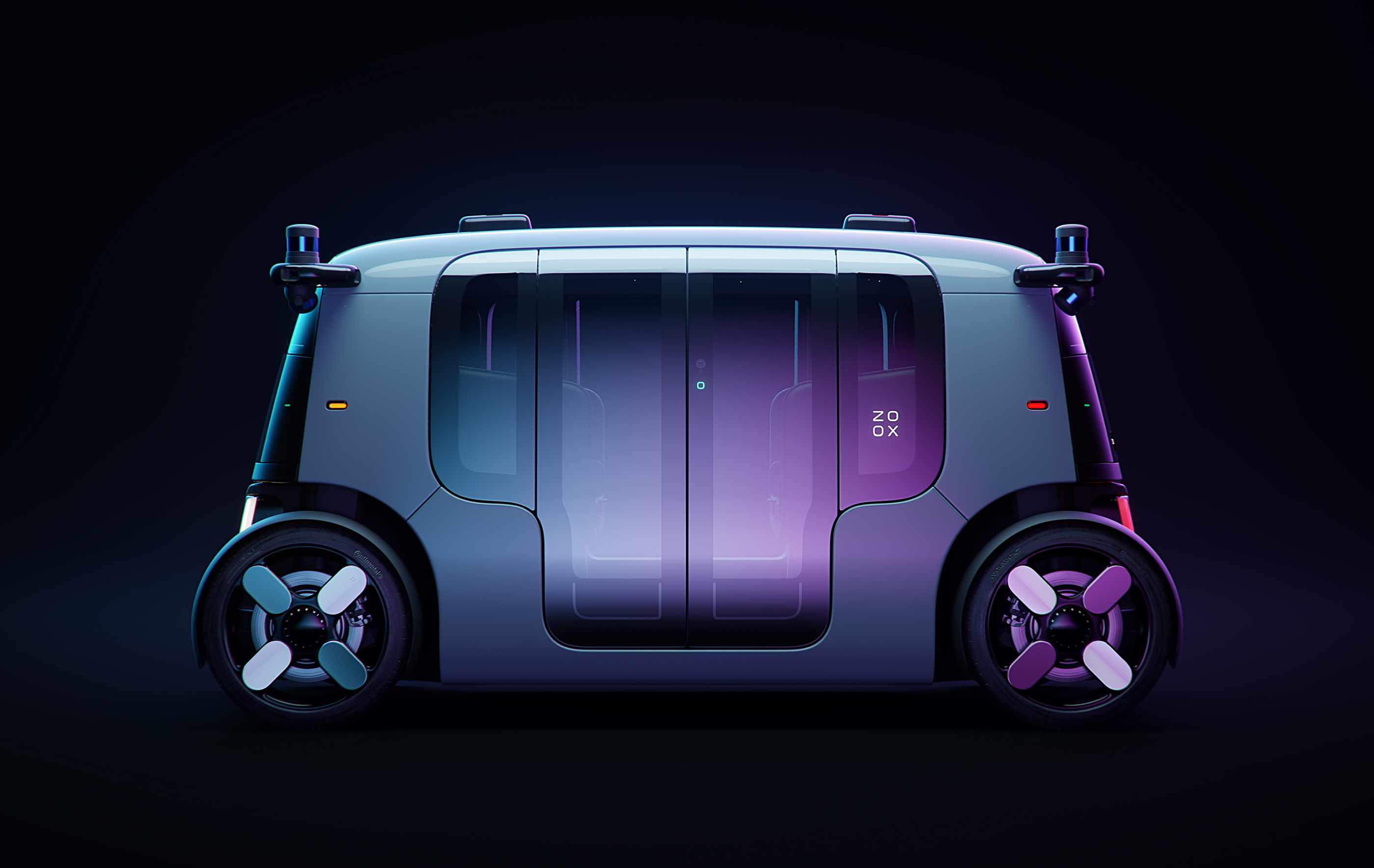 Amazon's Zoox unveils its autonomous electric vehicle with massive