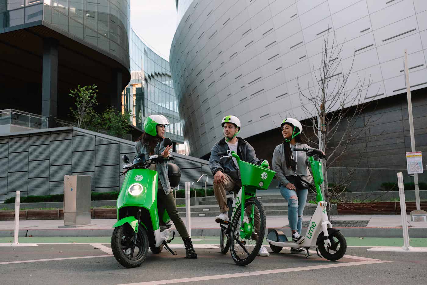 Lime Adds Vespa-style Seated Electric Scooters To Its Shared E-scooter ...