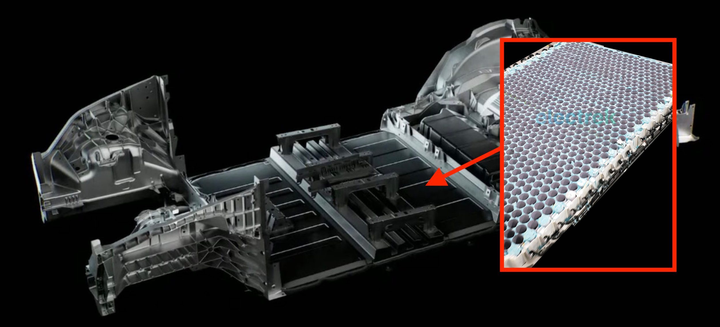 First look at Tesla's new structural battery pack Electrek