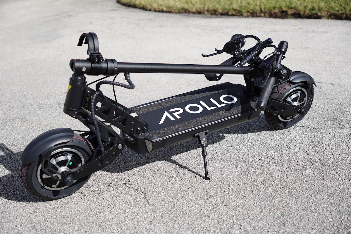 Apollo Ghost review Testing a 34 mph electric scooter with better suspension than my first car